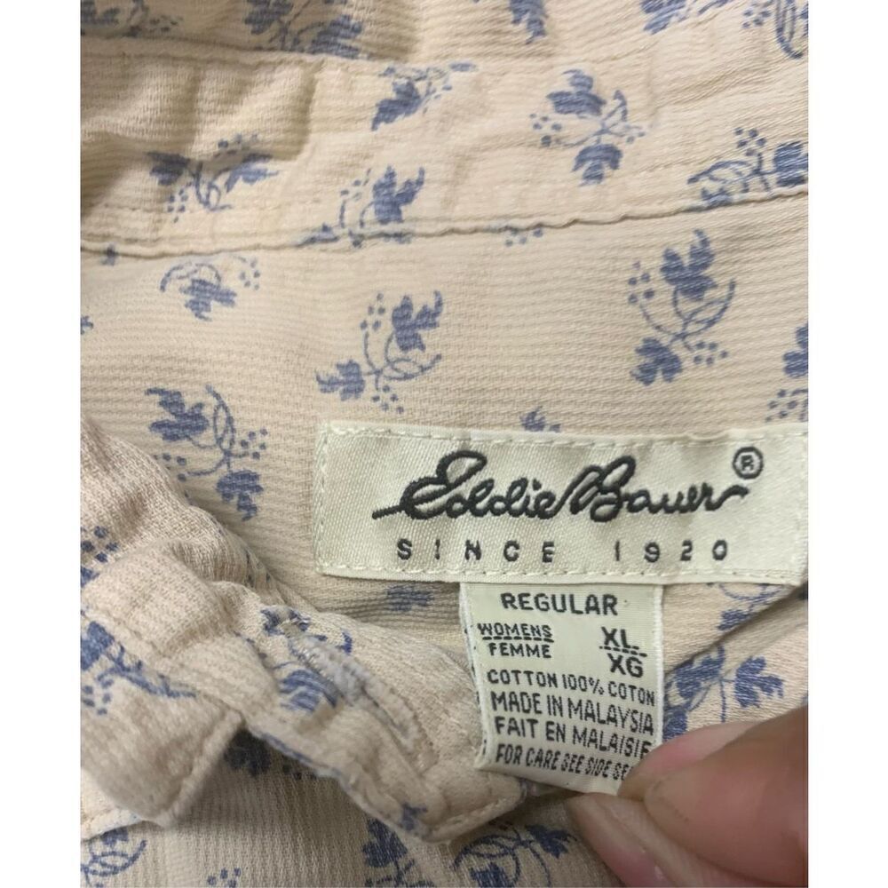 Vintage Patterned Button Down Top - image 5